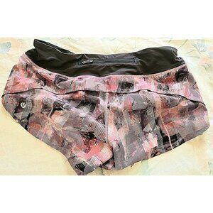 LULULEMON WOMEN'S RUNNING SPEED PULL ON  SHORTS SIZE 6  # 362